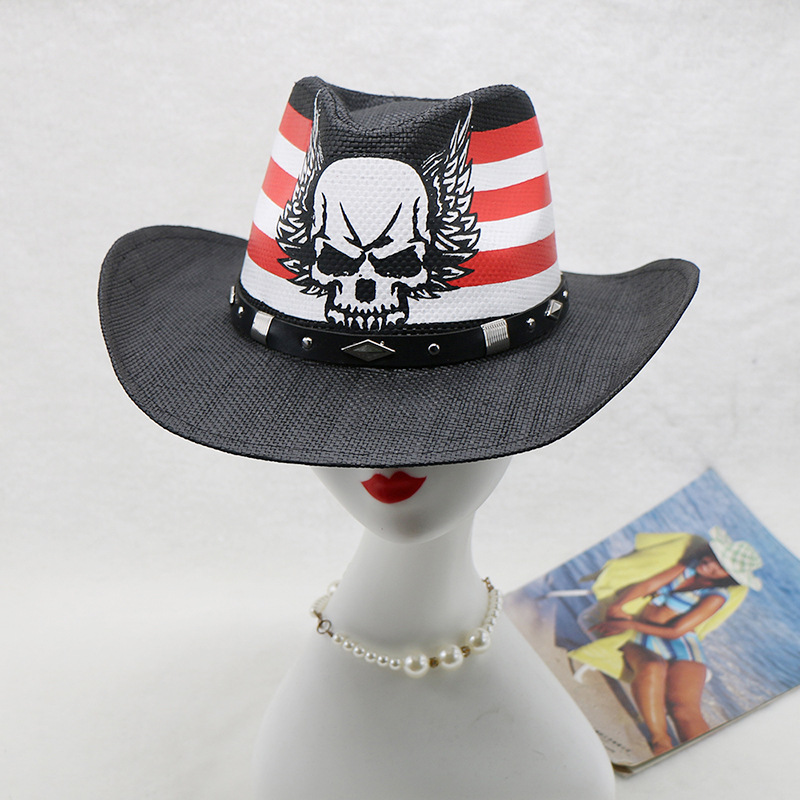 Cowboy Hat Straw - Горячая распродажа: Мужская соломенная шляпа в